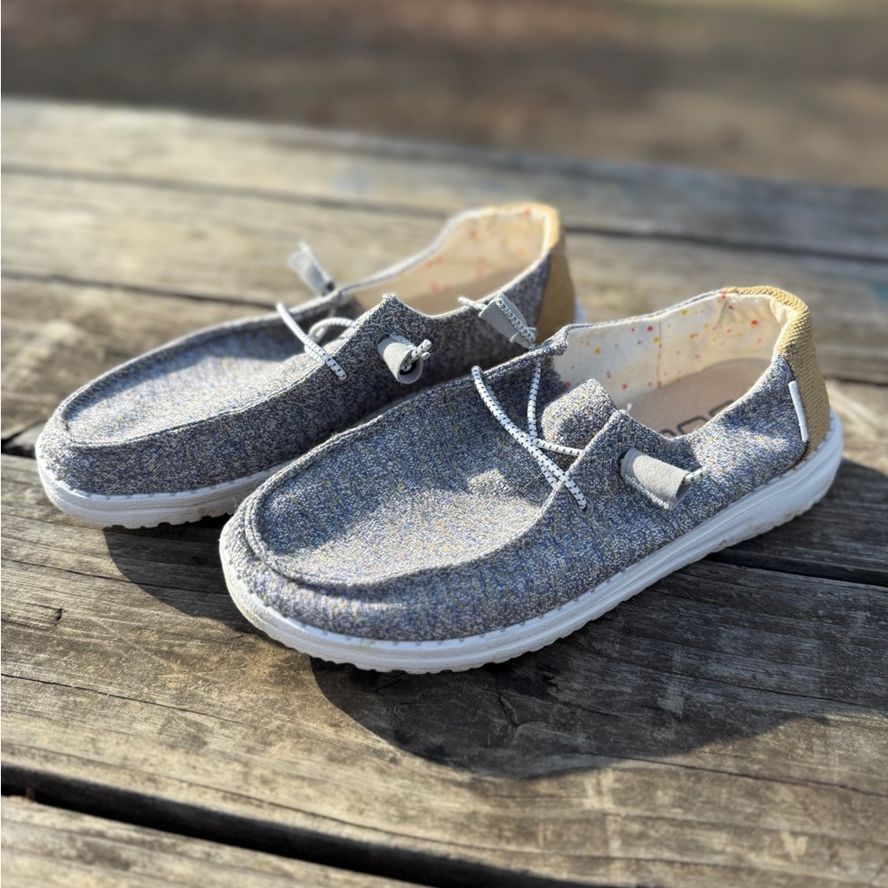 Hey Dude Gray Women's Loafers